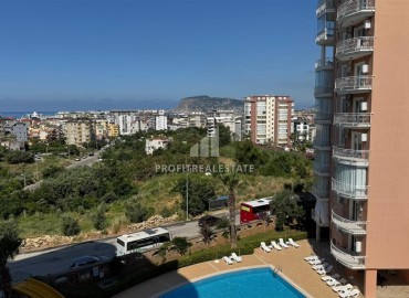 Видовая квартира с двумя спальнями, 120м², в комфортабельной резиденции в районе Алании Тосмур ID-19226 фото-16