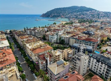 Двухкомнатные апартаменты, 50м² в новом комплексе с бассейном в 200м от моря в центре Алании с возможностью ВНЖ ID-19230 фото-15