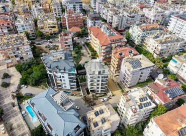 Двухкомнатные апартаменты, 50м² в новом комплексе с бассейном в 200м от моря в центре Алании с возможностью ВНЖ ID-19230 фото-20