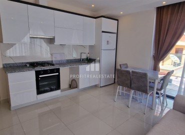 Укомплектованная квартира 2+1, 90м² с видом на горы в комфортабельном комплексе в Махмутларе, Алания ID-19231 фото-4