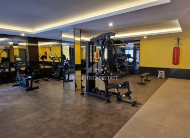 Укомплектованная квартира 2+1, 90м² с видом на горы в комфортабельном комплексе в Махмутларе, Алания ID-19231 фото-12
