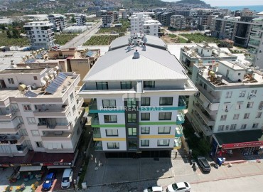 Укомплектованная квартира 2+1, 90м² с видом на горы в комфортабельном комплексе в Махмутларе, Алания ID-19231 фото-14