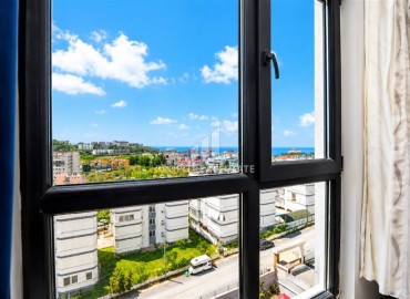 Элегантные апартаменты с одной спальней, 55м², с видом на море в комплексе премиум класса в районе Авсаллар, Алания ID-19234 фото-10