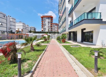 Элегантные апартаменты с одной спальней, 55м², с видом на море в комплексе премиум класса в районе Авсаллар, Алания ID-19234 фото-22