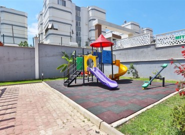 Элегантные апартаменты с одной спальней, 55м², с видом на море в комплексе премиум класса в районе Авсаллар, Алания ID-19234 фото-24