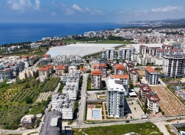 Элегантные апартаменты с одной спальней, 55м², с видом на море в комплексе премиум класса в районе Авсаллар, Алания ID-19234 фото-28