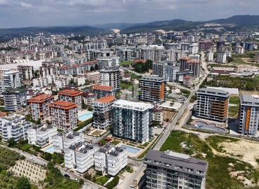 Элегантные апартаменты с одной спальней, 55м², с видом на море в комплексе премиум класса в районе Авсаллар, Алания ID-19234 фото-29