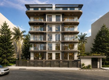 Семейные апартаменты 2+1, 3+1-дуплекс, 69-161м², в резиденции на этапе проекта в центре Алании с длительной рассрочкой ID-19155 фото-2