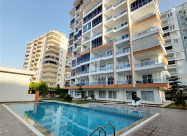 Меблированная двухкомнатная квартира, 62м², в Махмутларе, в резиденции с хорошей инфраструктурой, Алания ID-19239 фото-1