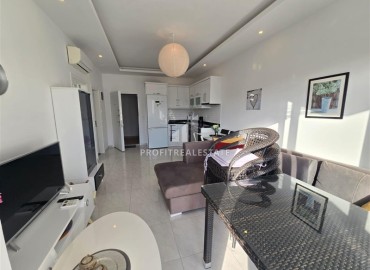 Меблированная двухкомнатная квартира, 62м², в Махмутларе, в резиденции с хорошей инфраструктурой, Алания ID-19239 фото-2