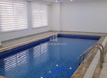 Меблированная двухкомнатная квартира, 62м², в Махмутларе, в резиденции с хорошей инфраструктурой, Алания ID-19239 фото-10