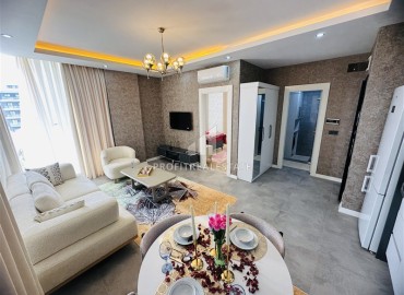 Элегантная квартира с одной спальней, 50м², в новостройке с инфраструктурой и отличной локацией в Каргыджаке, Алания ID-19240 фото-2