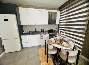 Элегантная квартира с одной спальней, 50м², в новостройке с инфраструктурой и отличной локацией в Каргыджаке, Алания ID-19240 фото-6