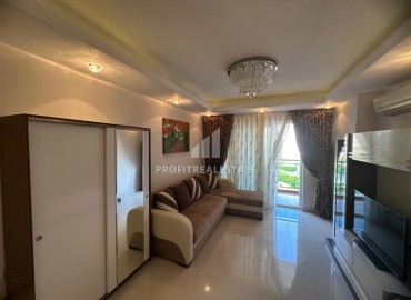 Уютная двухкомнатная квартира, 55м², с видом на горы в комфортабельном комплексе в 200м от моря в Махмутларе, Алания ID-19242 фото-3