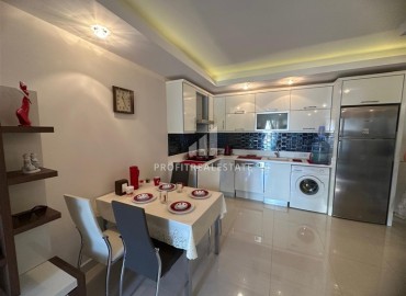 Уютная двухкомнатная квартира, 55м², с видом на горы в комфортабельном комплексе в 200м от моря в Махмутларе, Алания ID-19242 фото-5