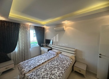 Уютная двухкомнатная квартира, 55м², с видом на горы в комфортабельном комплексе в 200м от моря в Махмутларе, Алания ID-19242 фото-14