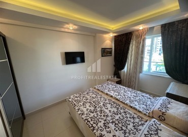 Уютная двухкомнатная квартира, 55м², с видом на горы в комфортабельном комплексе в 200м от моря в Махмутларе, Алания ID-19242 фото-15