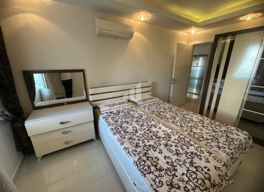 Уютная двухкомнатная квартира, 55м², с видом на горы в комфортабельном комплексе в 200м от моря в Махмутларе, Алания ID-19242 фото-16