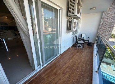 Уютная двухкомнатная квартира, 55м², с видом на горы в комфортабельном комплексе в 200м от моря в Махмутларе, Алания ID-19242 фото-18
