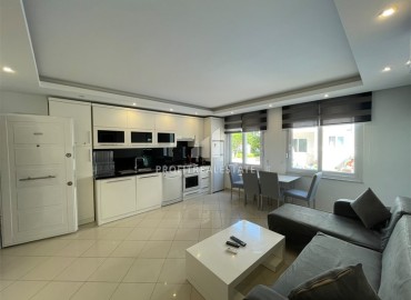 Меблированная квартира 1+1, 50м², в комплексе с бассейном, в центре района Оба, Алания, 250м от моря ID-19245 фото-2
