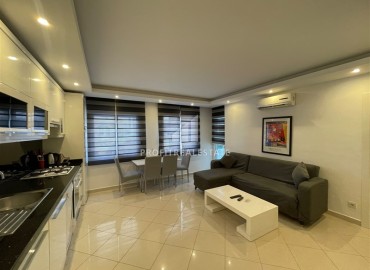 Меблированная квартира 1+1, 50м², в комплексе с бассейном, в центре района Оба, Алания, 250м от моря ID-19245 фото-5