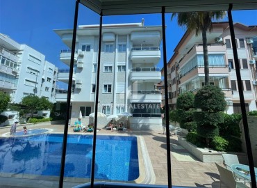 Меблированная квартира 1+1, 50м², в комплексе с бассейном, в центре района Оба, Алания, 250м от моря ID-19245 фото-10