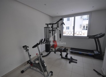 Меблированная квартира 1+1, 50м², в комплексе с бассейном, в центре района Оба, Алания, 250м от моря ID-19245 фото-12