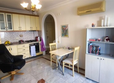 Квартира 1+1, 50м² с пакетом мебели и бытовой техники в комплексе с бассейном в районе Оба, Алания под ВНЖ ID-19246 фото-3