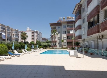Квартира 1+1, 50м² с пакетом мебели и бытовой техники в комплексе с бассейном в районе Оба, Алания под ВНЖ ID-19246 фото-8