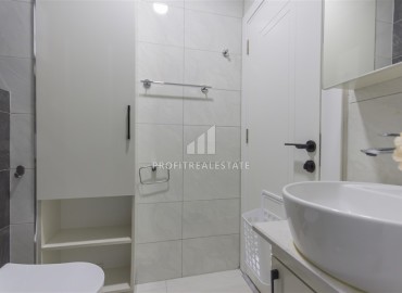 Видовые двухкомнатные апартаменты, 51м², с оригинальным интерьером, в 150м от моря в районе Каргыджак, Алания ID-19248 фото-12