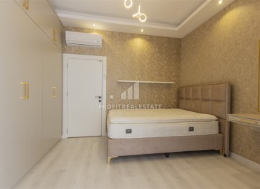 Видовые двухкомнатные апартаменты, 51м², с оригинальным интерьером, в 150м от моря в районе Каргыджак, Алания ID-19248 фото-13