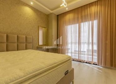 Видовые двухкомнатные апартаменты, 51м², с оригинальным интерьером, в 150м от моря в районе Каргыджак, Алания ID-19248 фото-14