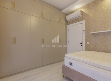 Видовые двухкомнатные апартаменты, 51м², с оригинальным интерьером, в 150м от моря в районе Каргыджак, Алания ID-19248 фото-16