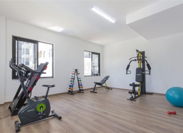 Видовые двухкомнатные апартаменты, 51м², с оригинальным интерьером, в 150м от моря в районе Каргыджак, Алания ID-19248 фото-29