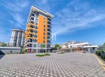 Комфортабельная двухкомнатная квартира, 65м², с мебелью в комплексе премиум класса в Авсалларе, Алания ID-19251 фото-7