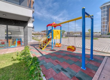 Комфортабельная двухкомнатная квартира, 65м², с мебелью в комплексе премиум класса в Авсалларе, Алания ID-19251 фото-10