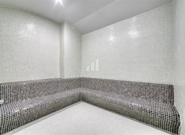 Комфортабельная двухкомнатная квартира, 65м², с мебелью в комплексе премиум класса в Авсалларе, Алания ID-19251 фото-14