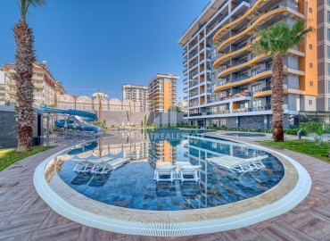 Двухкомнатные апартаменты, 57,5м², с видом на бассейн в комплексе премиум класса в районе Алании – Авсаллар ID-19254 фото-10