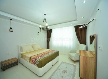 Потрясающая трехкомнатная квартира в районе Махмутлар со стильной мебелью и бытовой техникой  в новом и современном комплексе, 105 кв.м. ID-1530 фото-6