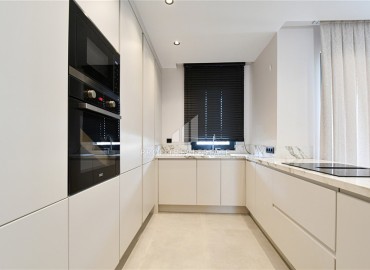 Видовые апартаменты 2+1, 115м², с дизайнерским интерьером в уютном комплексе у реки Дим Чай в районе Тосмур, Алания ID-19258 фото-7