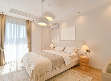 Видовые апартаменты 2+1, 115м², с дизайнерским интерьером в уютном комплексе у реки Дим Чай в районе Тосмур, Алания ID-19258 фото-11