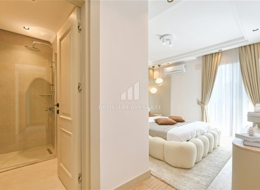 Видовые апартаменты 2+1, 115м², с дизайнерским интерьером в уютном комплексе у реки Дим Чай в районе Тосмур, Алания ID-19258 фото-17