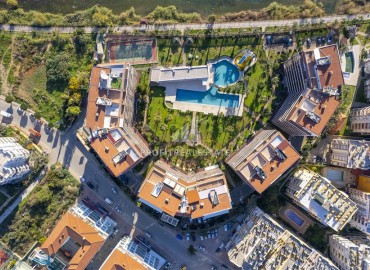 Видовые апартаменты 2+1, 115м², с дизайнерским интерьером в уютном комплексе у реки Дим Чай в районе Тосмур, Алания ID-19258 фото-37
