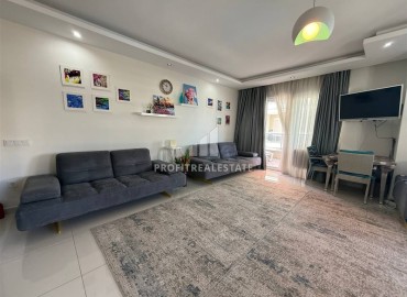 Готовая к проживанию, двухкомнатная квартира, 60м², в элитном комплексе в 200м от моря в районе Кестель, Алания ID-19262 фото-3