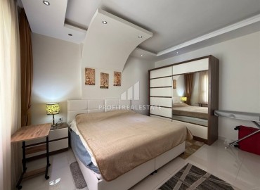 Готовая к проживанию, двухкомнатная квартира, 60м², в элитном комплексе в 200м от моря в районе Кестель, Алания ID-19262 фото-11