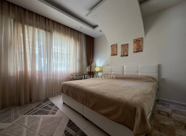 Готовая к проживанию, двухкомнатная квартира, 60м², в элитном комплексе в 200м от моря в районе Кестель, Алания ID-19262 фото-12