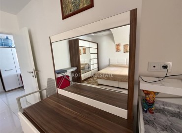 Готовая к проживанию, двухкомнатная квартира, 60м², в элитном комплексе в 200м от моря в районе Кестель, Алания ID-19262 фото-13