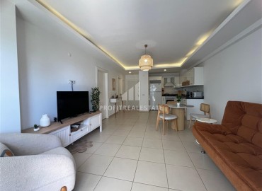 Квартира 1+1, 68м², на высоком этаже с видом на море, в резиденции с отельной инфраструктурой в районе Авсаллар, Алания ID-19265 фото-5