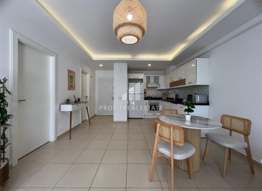 Квартира 1+1, 68м², на высоком этаже с видом на море, в резиденции с отельной инфраструктурой в районе Авсаллар, Алания ID-19265 фото-6