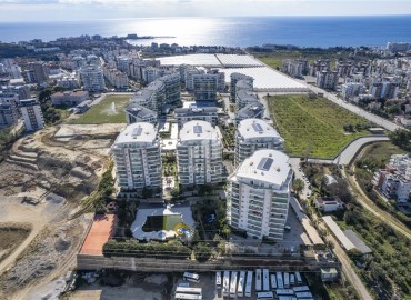 Квартира 1+1, 68м², на высоком этаже с видом на море, в резиденции с отельной инфраструктурой в районе Авсаллар, Алания ID-19265 фото-12